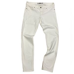Abercrombie & Fitch super skinny white jeans size 10/30